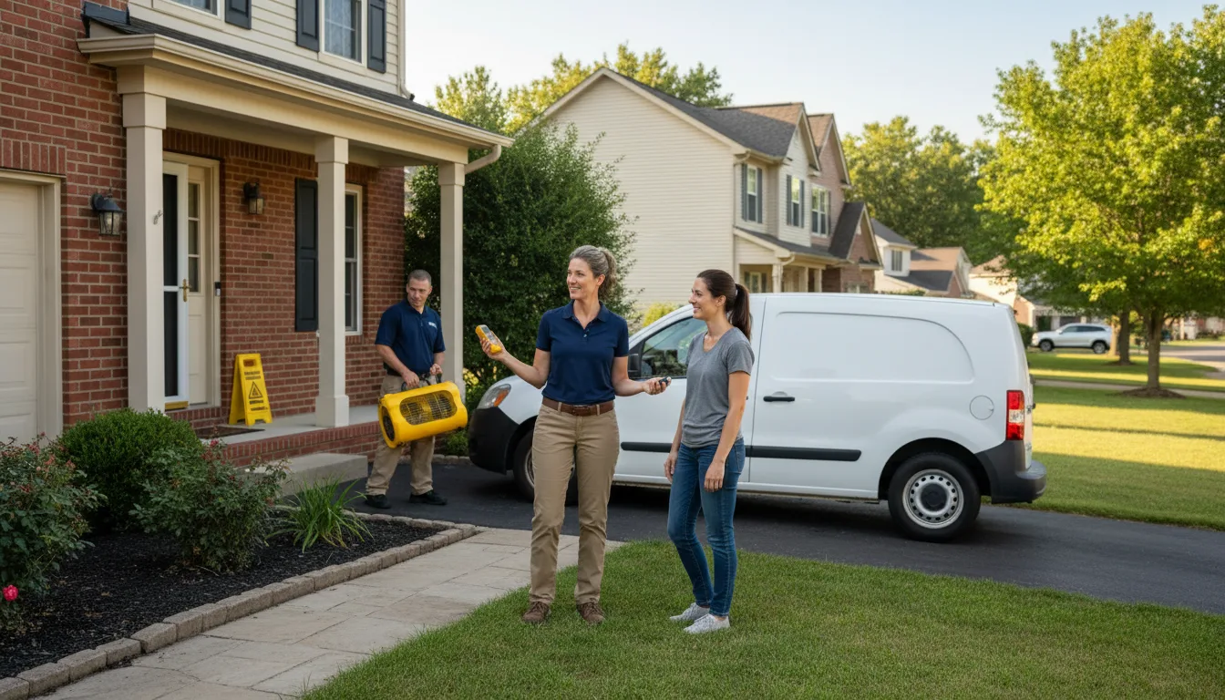 Water restoration image for Emergency Water Damage Restoration in Newburg, WV